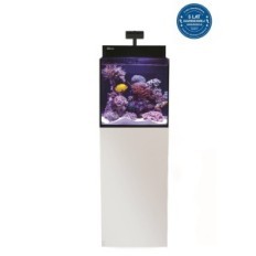 "Red Sea Max Nano Cube G2" jūrų akvariumo rinkinys su baltu spintele