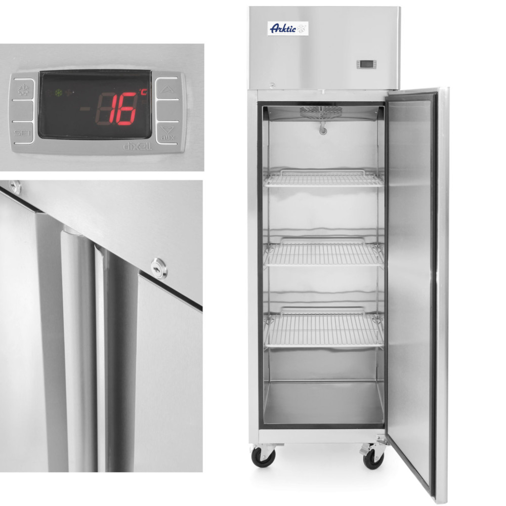 Gabinete de refrigeração geladeira 1 porta Profi linha 410L - Hendi 233108
