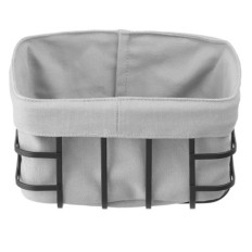 Contenitore del pane del cestino con sacchetto quadrato grigio - Hendi 427149