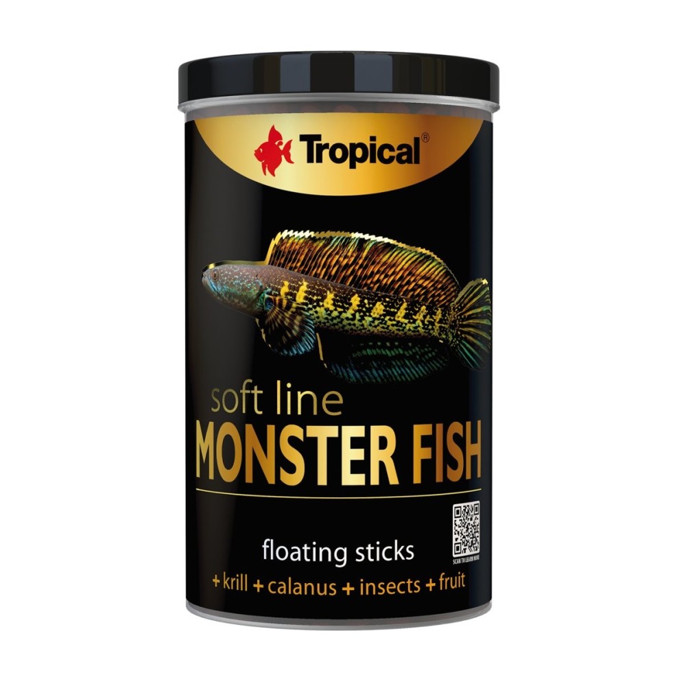 Linha macia tropical Monstro peixe 1000ml / 320g