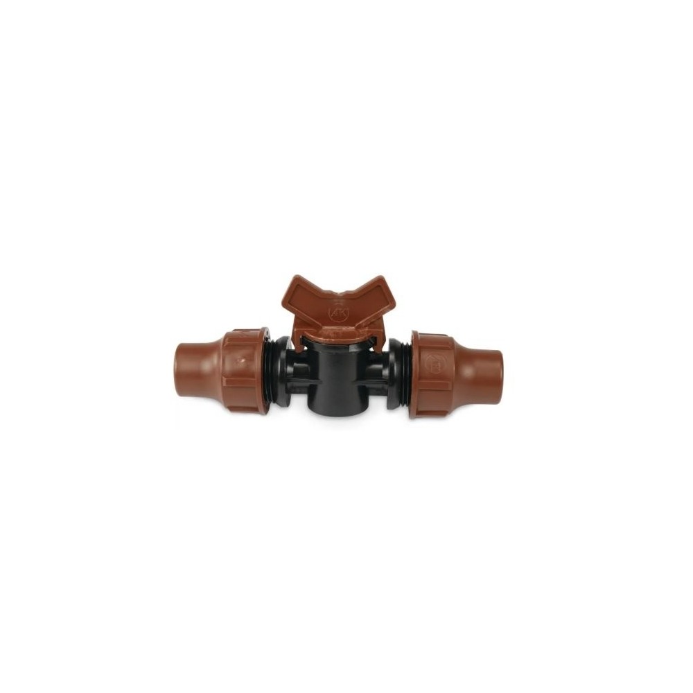 PE 16 MM Lock Valve Brown RAIN BIRD