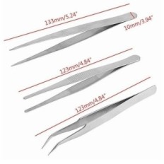 3 stycken pincett set
