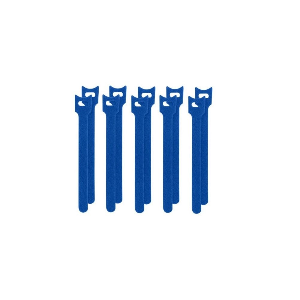 Kabeļu organizators. 10 gabalu komplekts