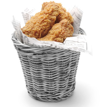 Vozík pro porci smažené občerstvení šedá melange střední. 130x110 mm - Hendi 426043 Vozík pro porci smažené občerstvení šedá melange střední. 130x110 mm - Hendi 426043