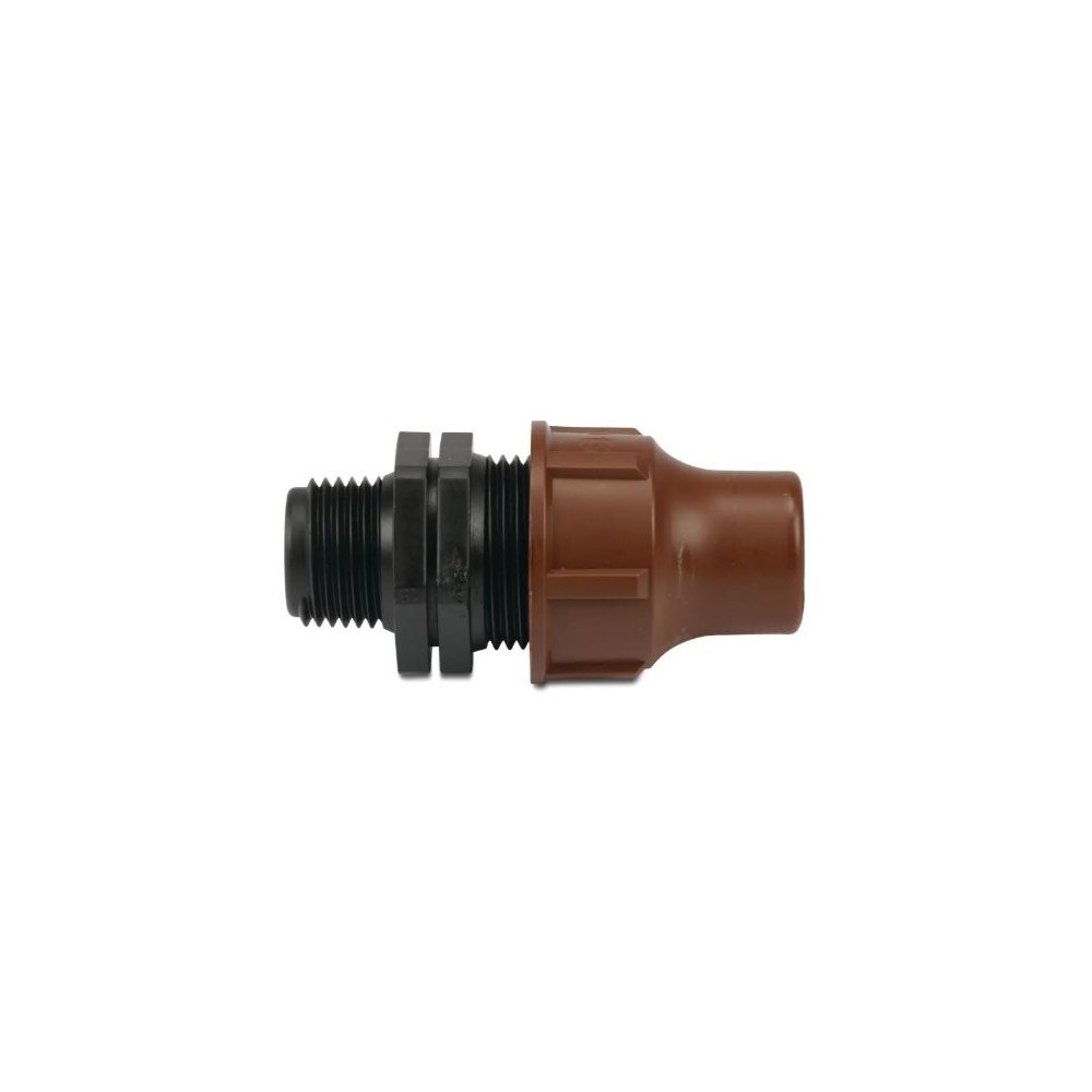 NUT PP 16MM X 3/4 "LOCK X GZ BROWN TYPE BF-82-75 LOCK