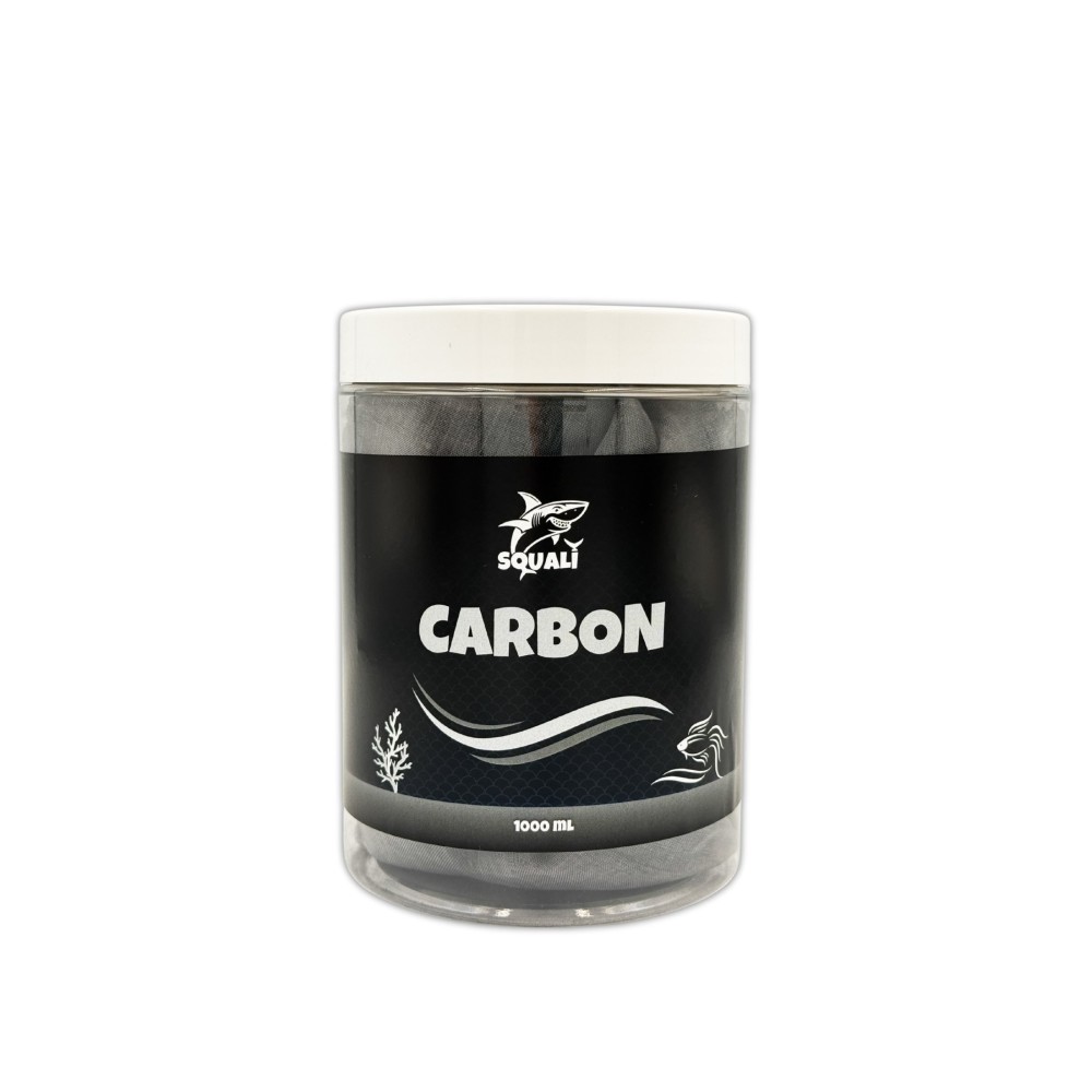 Squali Carbon 1000 ml aktivt kull med et maske