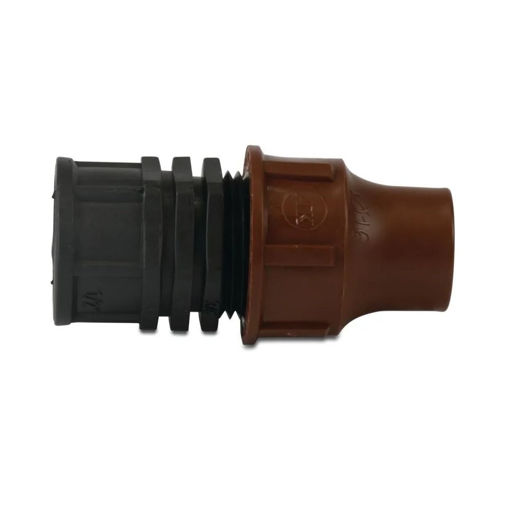 Nut PP 16MM X 3/4 "LOCK X GW RAIN BURD REVEL