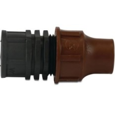 Nut PP 16mm x 1/2 "Lås X GW Brown Type BF-62-50 Lås