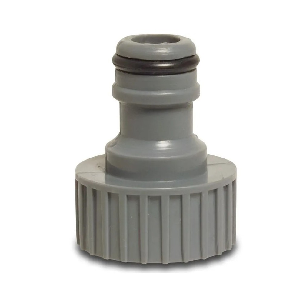 Raccord de Flostide "Klik" PVC-U 1/2 "GW X Mâle Clic Grey