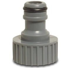 Flostide savienotājs "Klik" PVC-U 3/4 "GW X Male Click Grey