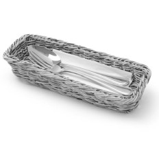 Příbory košík vidlice vidlička nože lopaty Šedá melange 270x100x45 mm - Hendi 426081