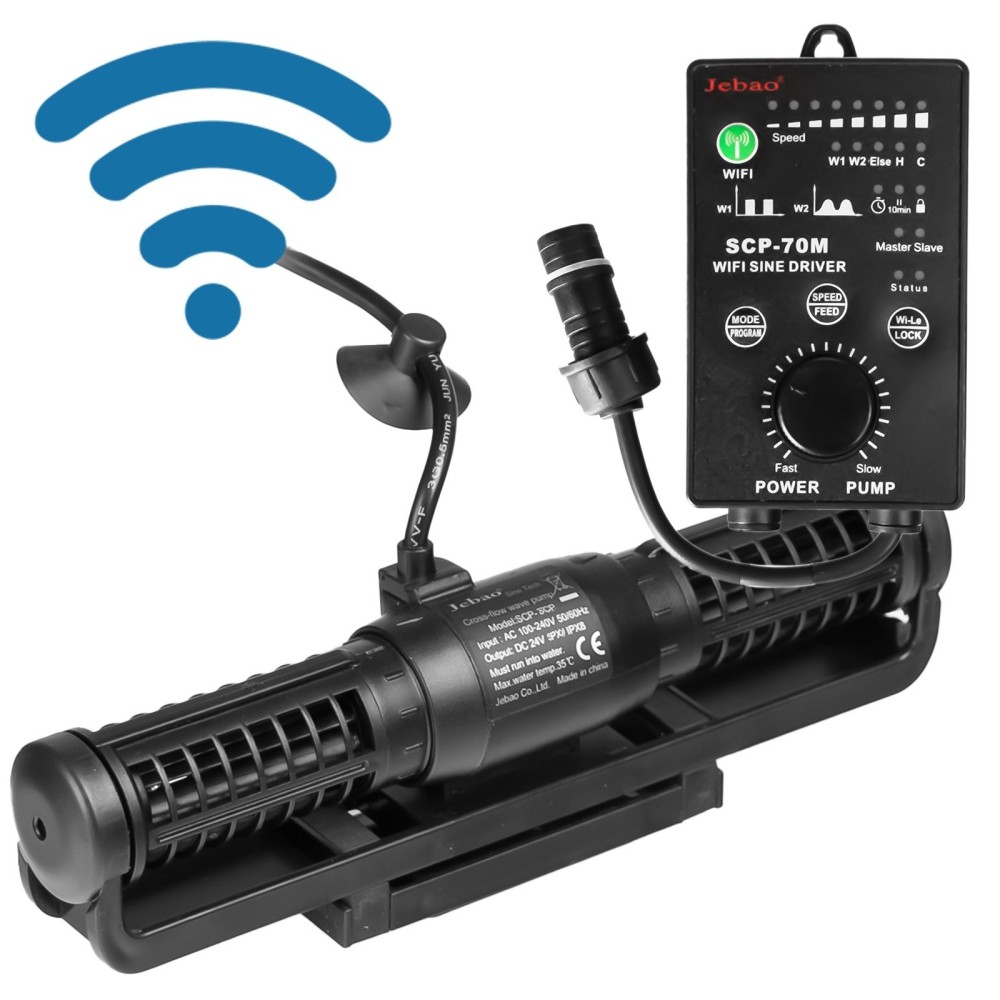 Jebao Cross-Flow Pump 70m WiFi - Circulator MAX 7000L / H