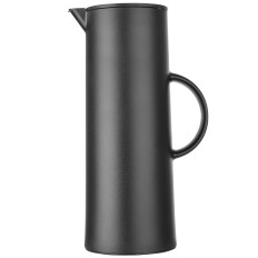 Thermos vacuum jug with button and glass in cartridge 1 L - Hendi 449615