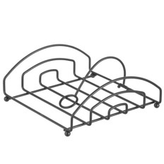 Servett rostfritt stål servett står 205x210 mm - Hendi 427163