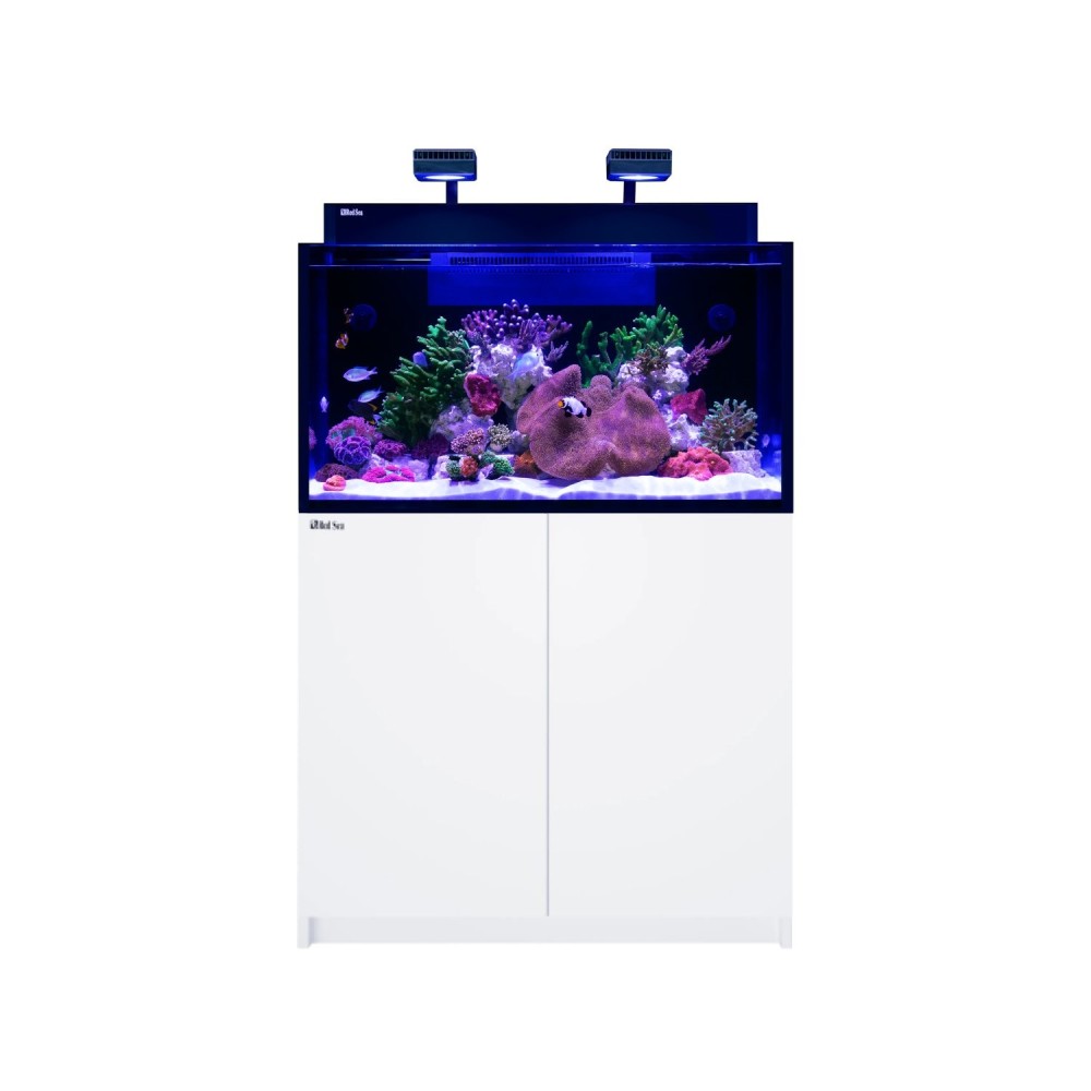 Rdeče morje Max Nano G2 XXL Sea Aquarium set z belo kabino