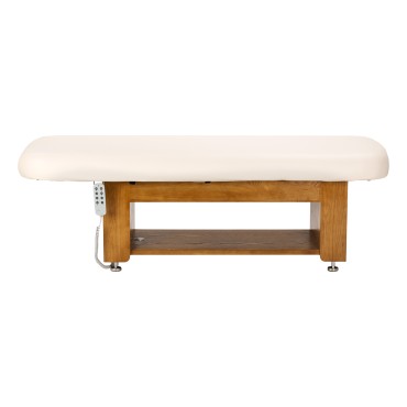 SPA lounger Sillon Leisure électrique réglable beige — vue latérale