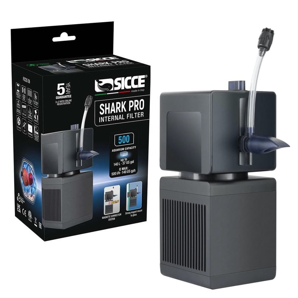Sicce Shark Pro 500 iekšējais filtrs