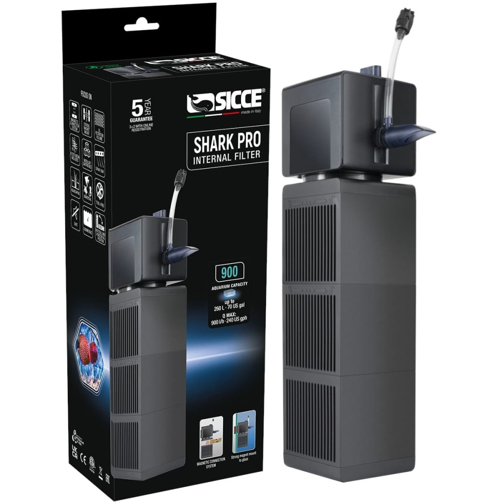 SICCE Shark Pro 900 Internt filter