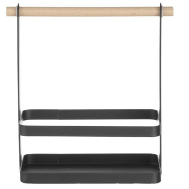 Organizátor Tabuľkový kôš na korenie s drevenou rukoväťou 23x10x24 cm - Hendi 427040