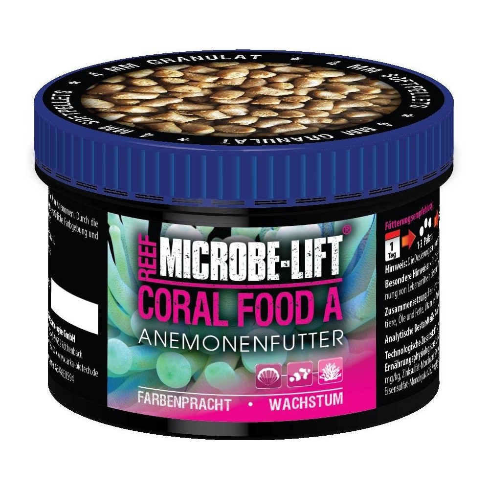 Mikrob-lyftkorallmat och 150 ml