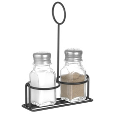 Cesta picante. Soporte de especias. Pimienta de sal - Hendi 427170