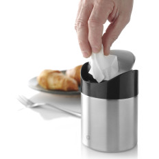 Table dustpan basket with a stainless steel cover Wed. 95 mm - Hendi 440711