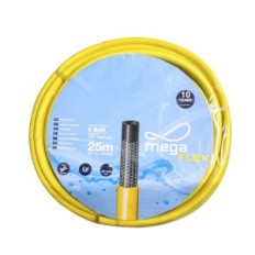 Profec Wąż Ogrodowy Żółty 12,5 mm 8bar Typ Megaflex 25 m
