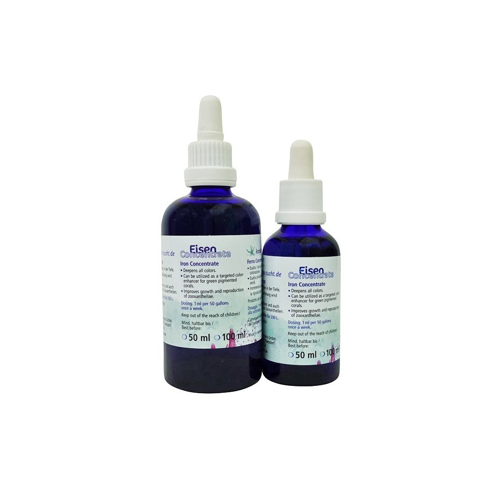 Korallen- Zucht Eisen / Vaskoncentrátum 100 ml