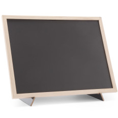 Menu de placa de publicidade com suporte base 30x40 cm - Hendi 664124