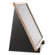 Menú de la placa publicitaria con soporte base 30x40 cm - Hendi 664124