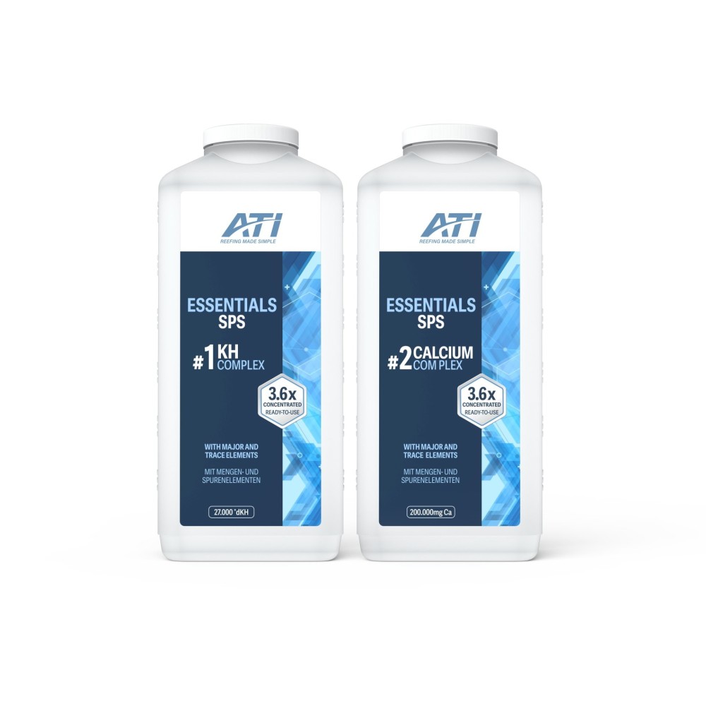 ATI Essentials SPS nustatyta 2x2700 ml jūrų akvariumo balansavimo