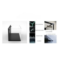 Neptunian Cube MP60 akvarij set s bijelim ormarićem