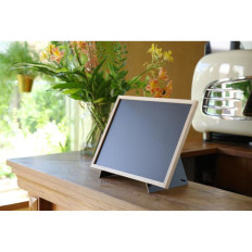 Tableau d'information publicitaire MENU avec support de base 30x40 cm - Hendi 664124