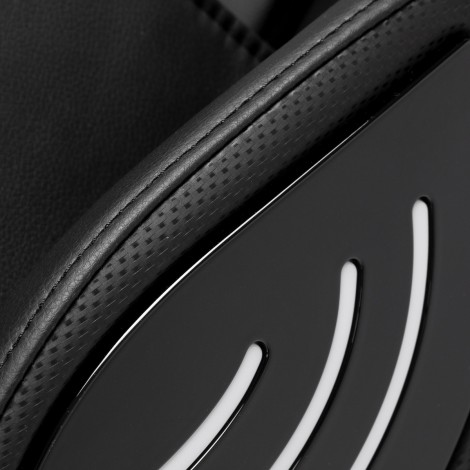 Massagezetel 3D Sakura Maximus 809 zwart — detail armleuning