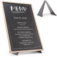 Menu pubblicitario con supporto base 40x60 cm - Hendi 664131