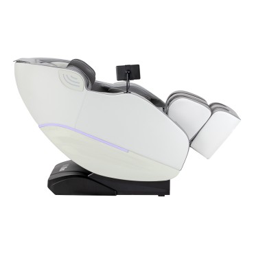Massage stoel 3D Sakura Maximus 809 wit en grijs — zijaanzicht