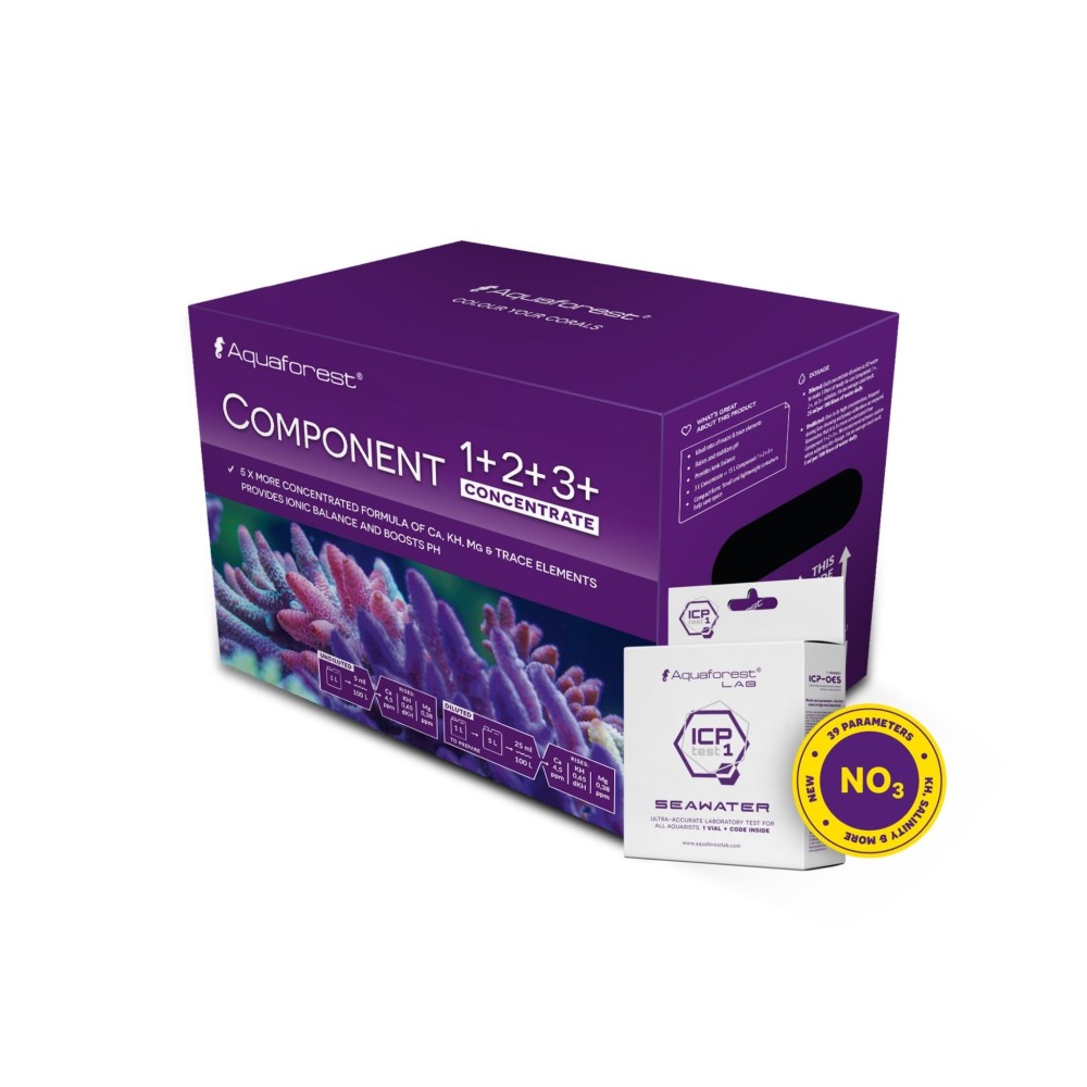 Aquaforest Component Concentrat 3x1l + ICP 1 GRATIS