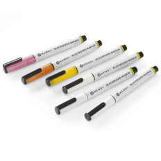 Marqueurs crayons de couleur pour tableau à pointe ronde 6 pcs - Hendi 664285
