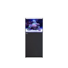 Reklamos Raudonosios jūros refrižeratoriaus G2 170 Visos sistemos akvariumas su juoda spintele