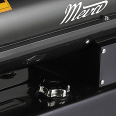 Oljeblåservarmer for oppvarming av verkstedshallen på bygninger 20kw