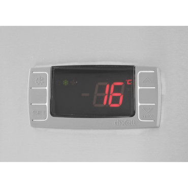 Vriezer gastronomische gastronomie 1-deurs voedsel 410L - Hendi 233115