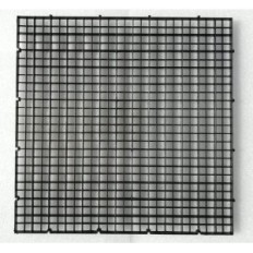 Rastergitter 30 x 30 cm schwarz