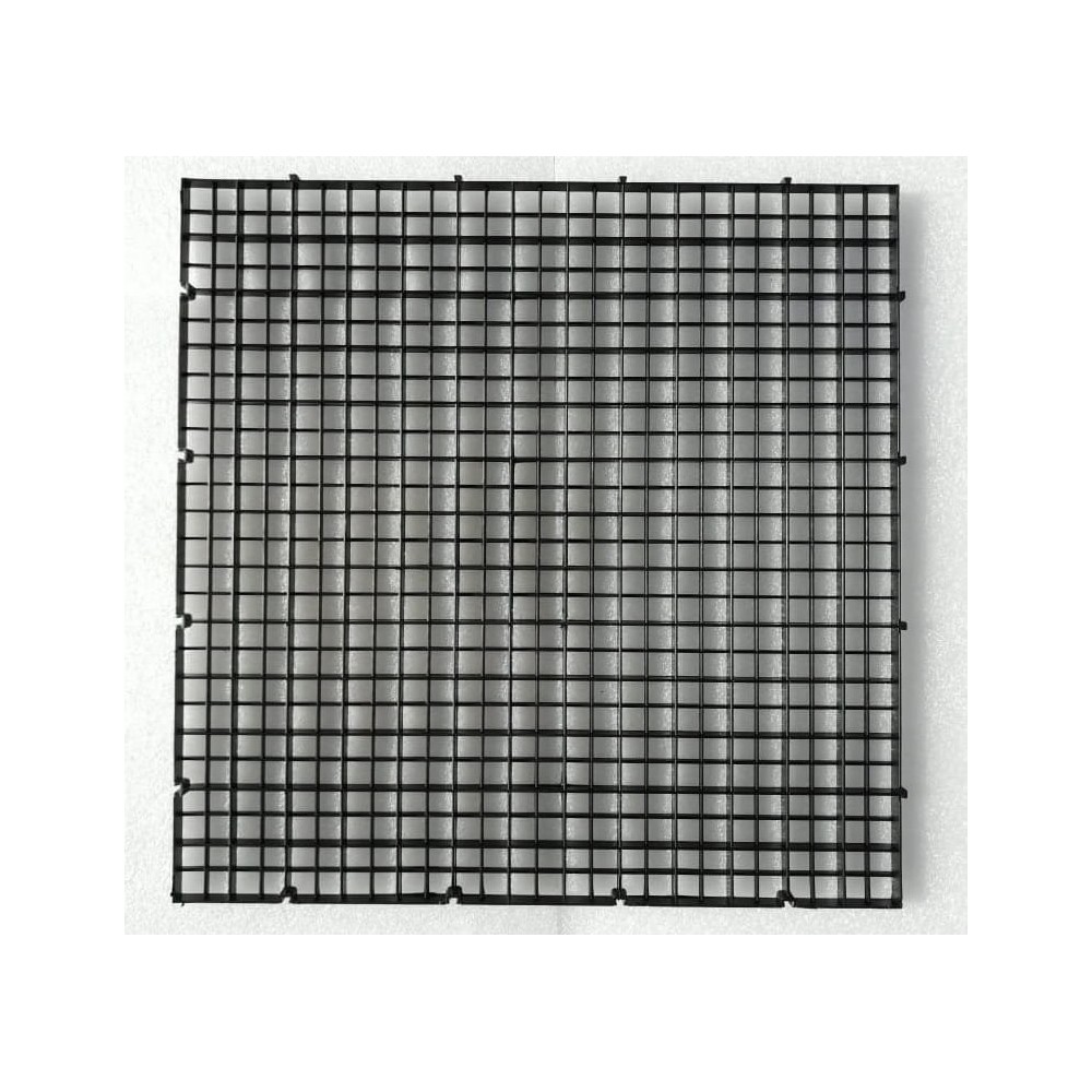 Grade de raster 30 x 30 cm preto