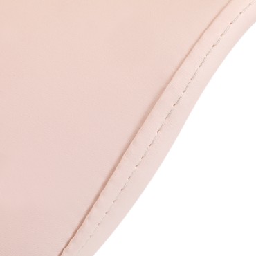 Sgabello cosmetico 6001 rosa — primo piano della seduta