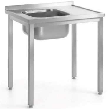 Table murale en acier...