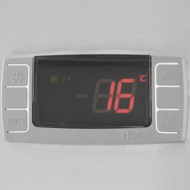 Gefrierschrank gastronomische Gefrierschrank 2-türige Profi-Linie 900L - Hendi 233139