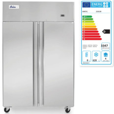 Zamrzovalna gastronomska zamrzovalka 2-vrat PROFI line 900L - Hendi 233139