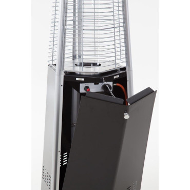 Lampu radiatora gāzes radiatora dārzs gāzes sašķidrinātai daļai 12.5 kW sešstūris