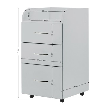 Mobiletto Kombi grigio