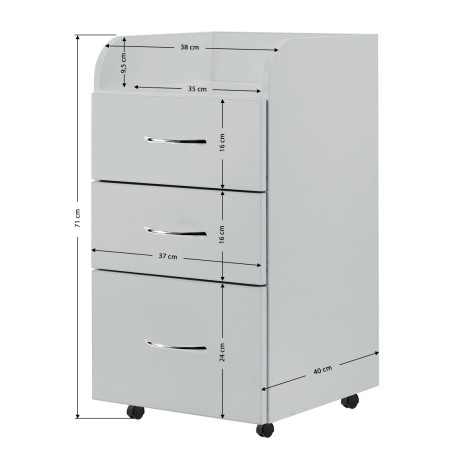 Meuble Kombi gris
